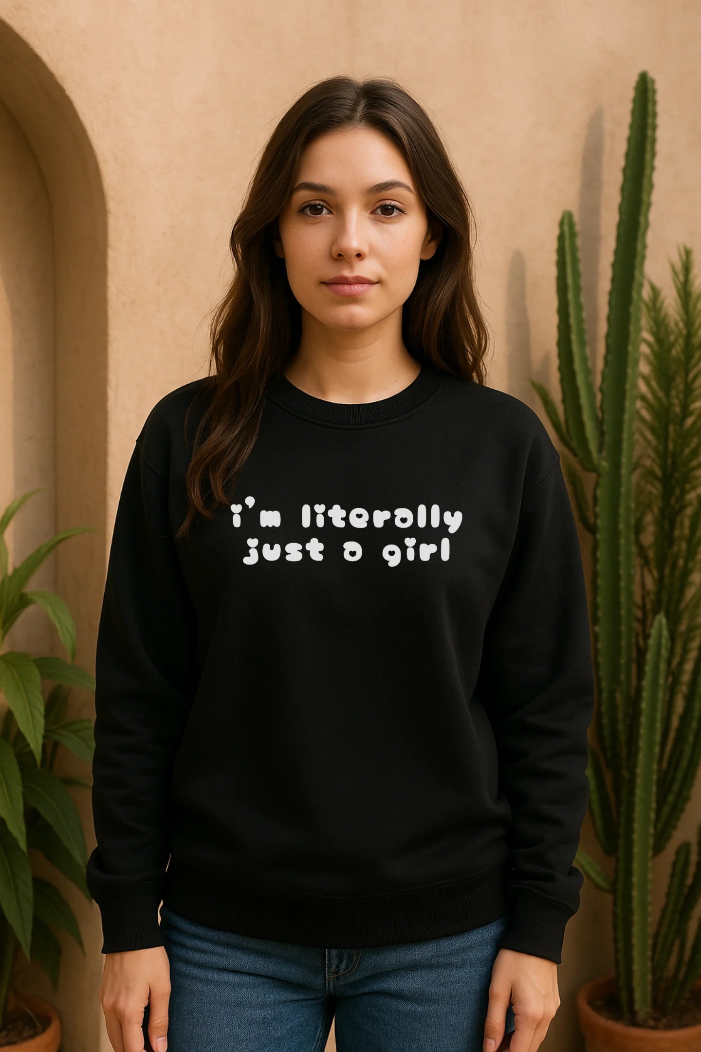 Just A Girl | Pinterest | Unisex Sweatshirt