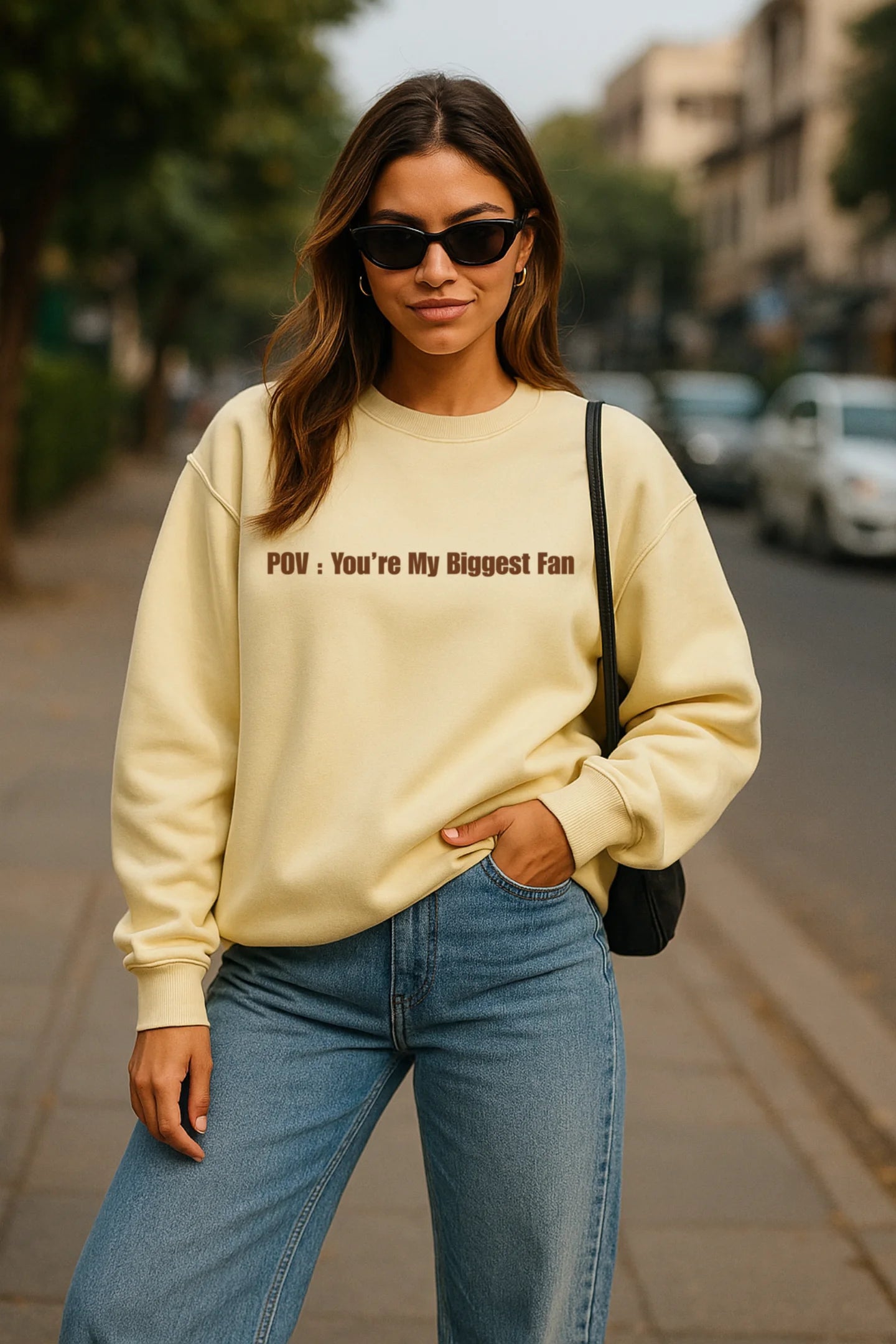 Biggest Fan | Pinterest | Unisex Sweatshirt