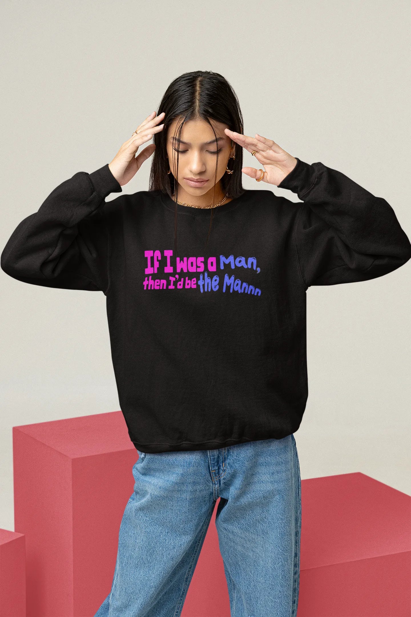 I'd be the man | Taylor Swift | Unisex Sweatshirt