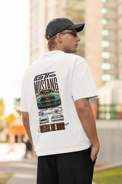 Mustang GT | Super Cars | Dropped Sleeve Unisex Tee