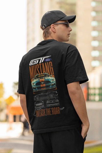 Mustang GT | Super Cars | Dropped Sleeve Unisex Tee
