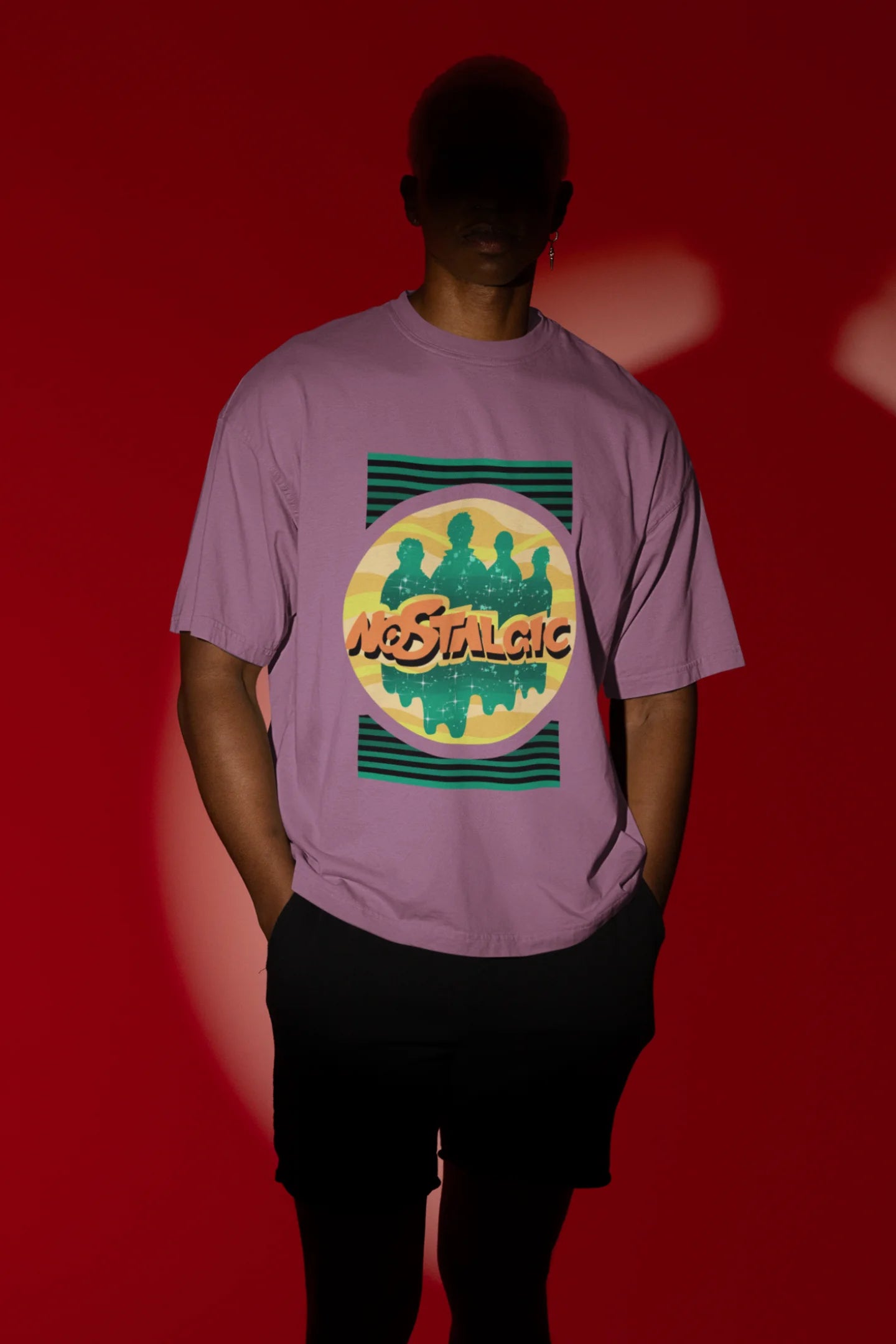 Nostalgic | Coldplay | Dropped Sleeve Unisex Tee
