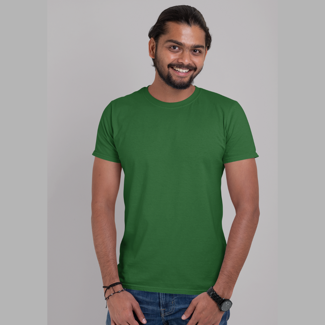 Premium Unisex Half Sleeve Solid T-Shirts