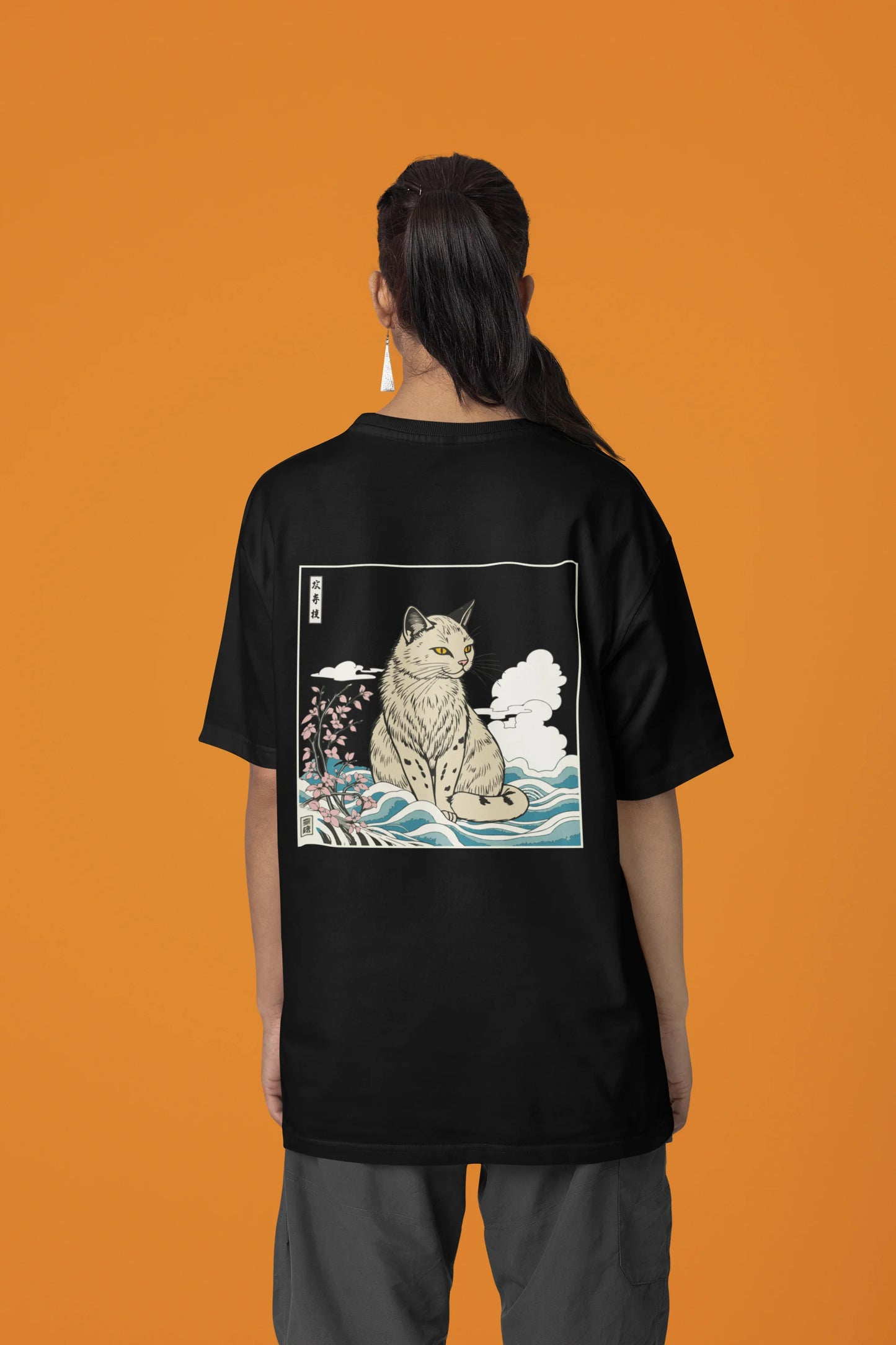 Wildcat | Wildlife | Dropped  Sleeve Unisex T-Shirt