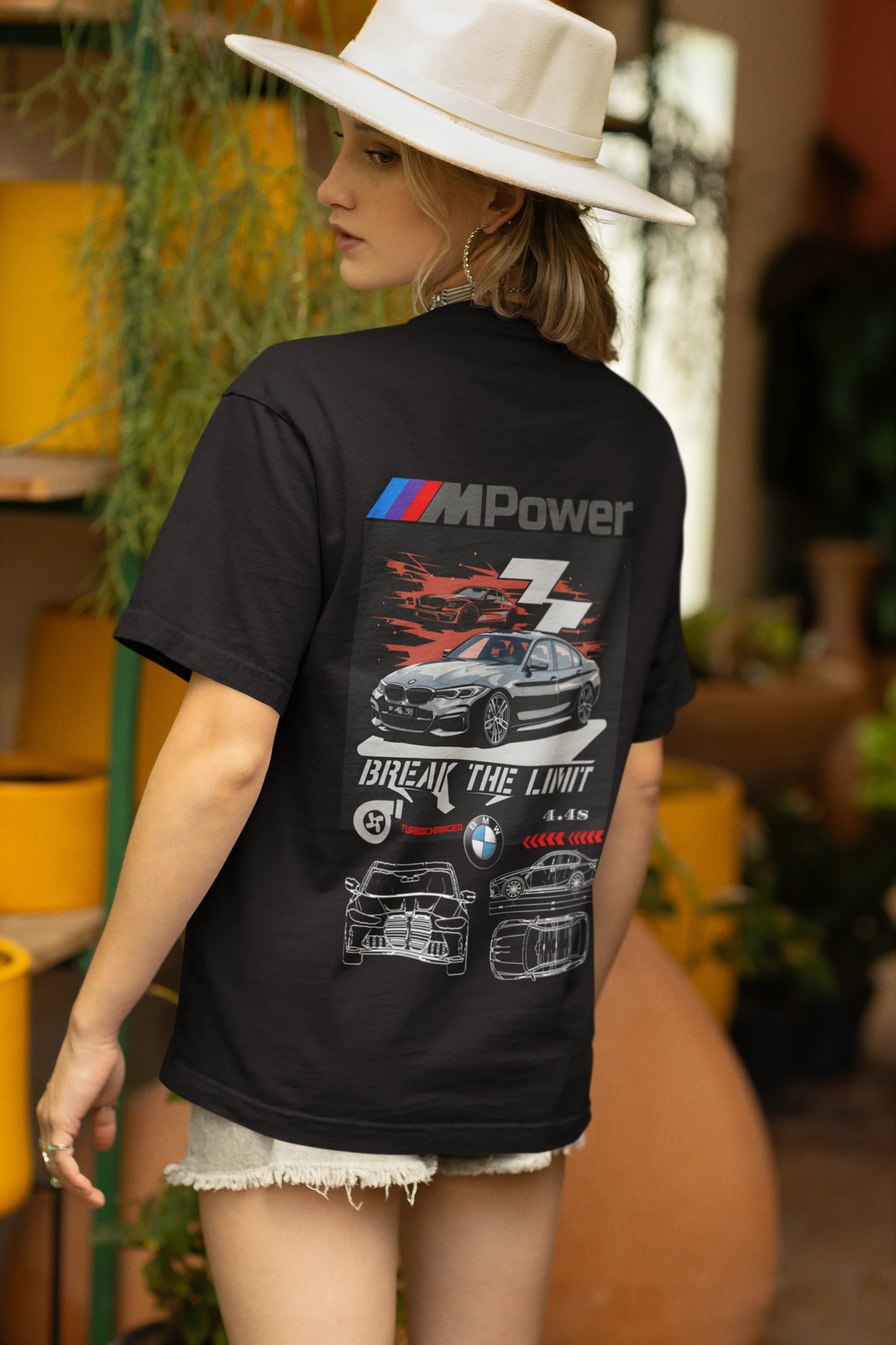 BMW | Super Cars | Dropped Sleeve Unisex Tee