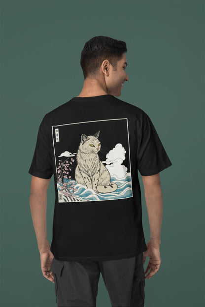 Wildcat | Wildlife | Dropped  Sleeve Unisex T-Shirt