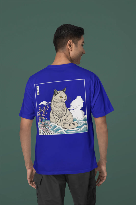 Wildcat | Wildlife | Dropped  Sleeve Unisex T-Shirt
