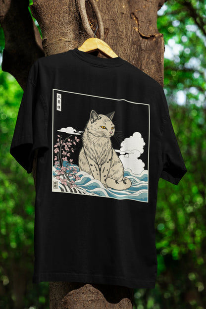 Wildcat | Wildlife | Dropped  Sleeve Unisex T-Shirt