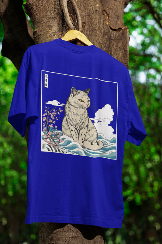 Wildcat | Wildlife | Dropped  Sleeve Unisex T-Shirt