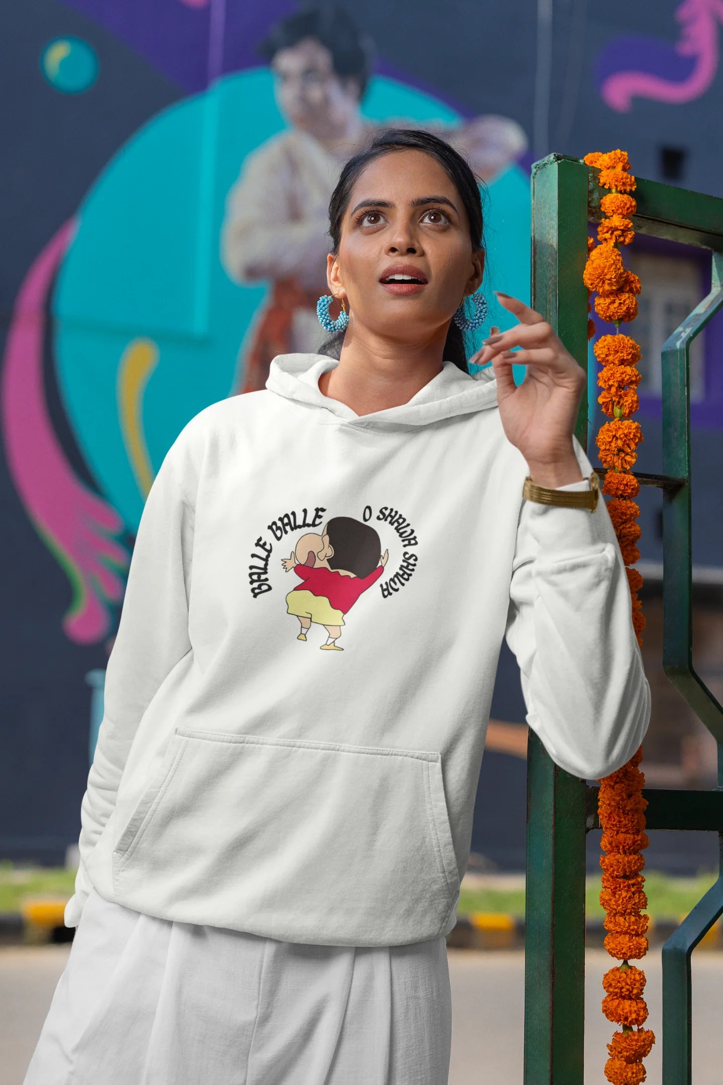 Balle Balle | Shinchan | Premium Unisex Winter Hoodie