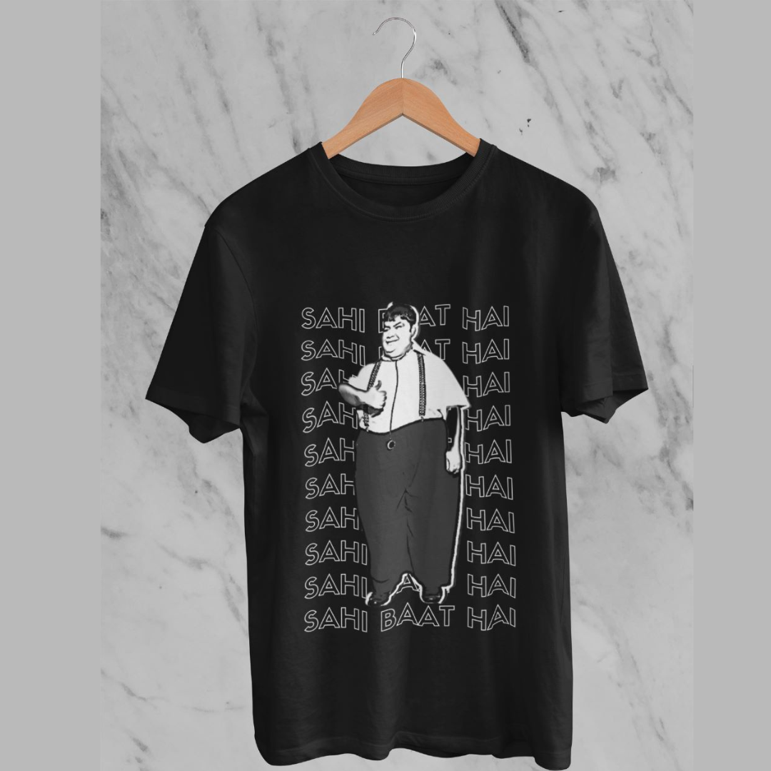 Sahi baat hai TMKOC | Half Sleeve Unisex T-Shirt