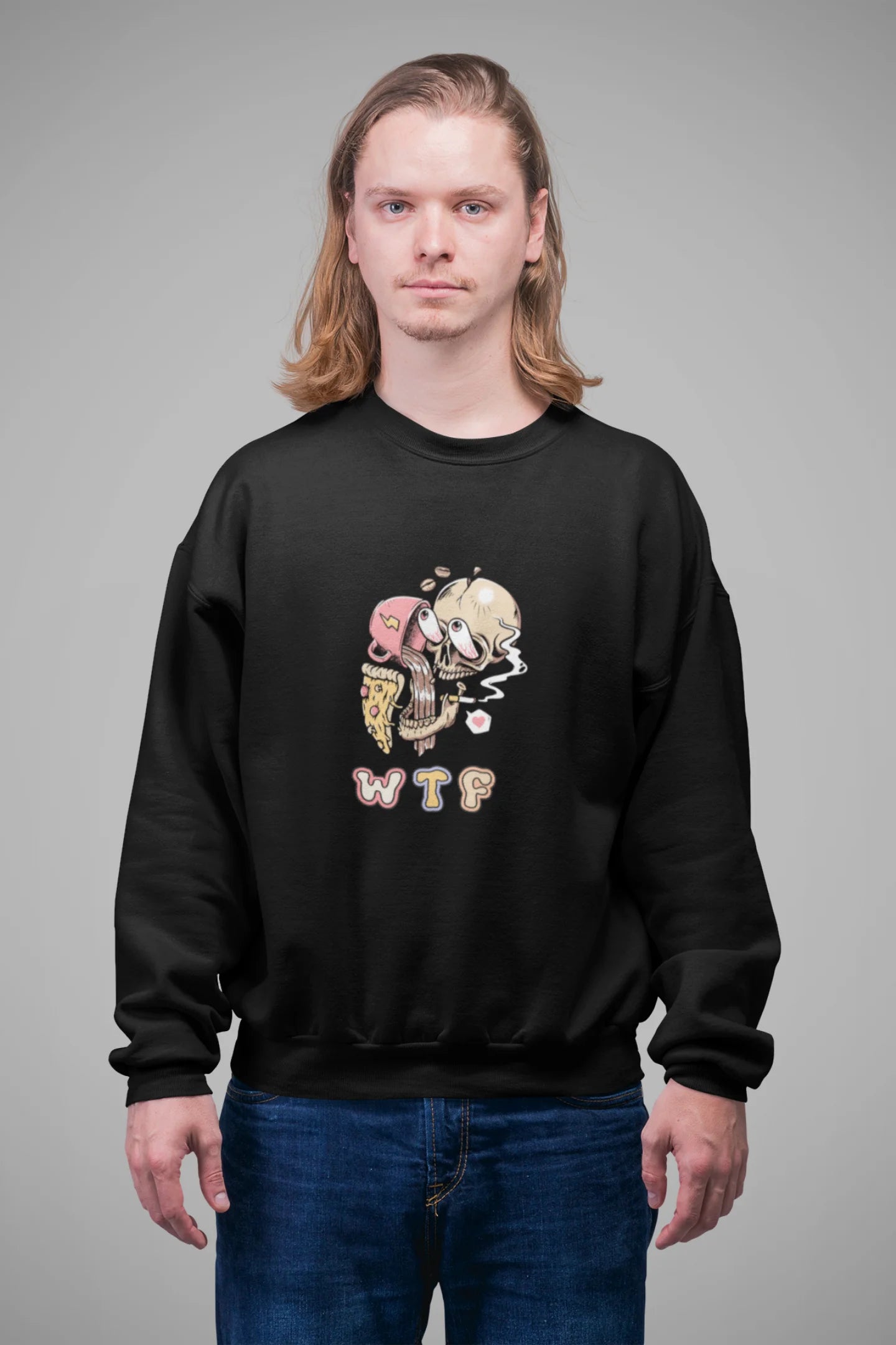 Wtf | Aesthetic | Unisex Sweatshirt