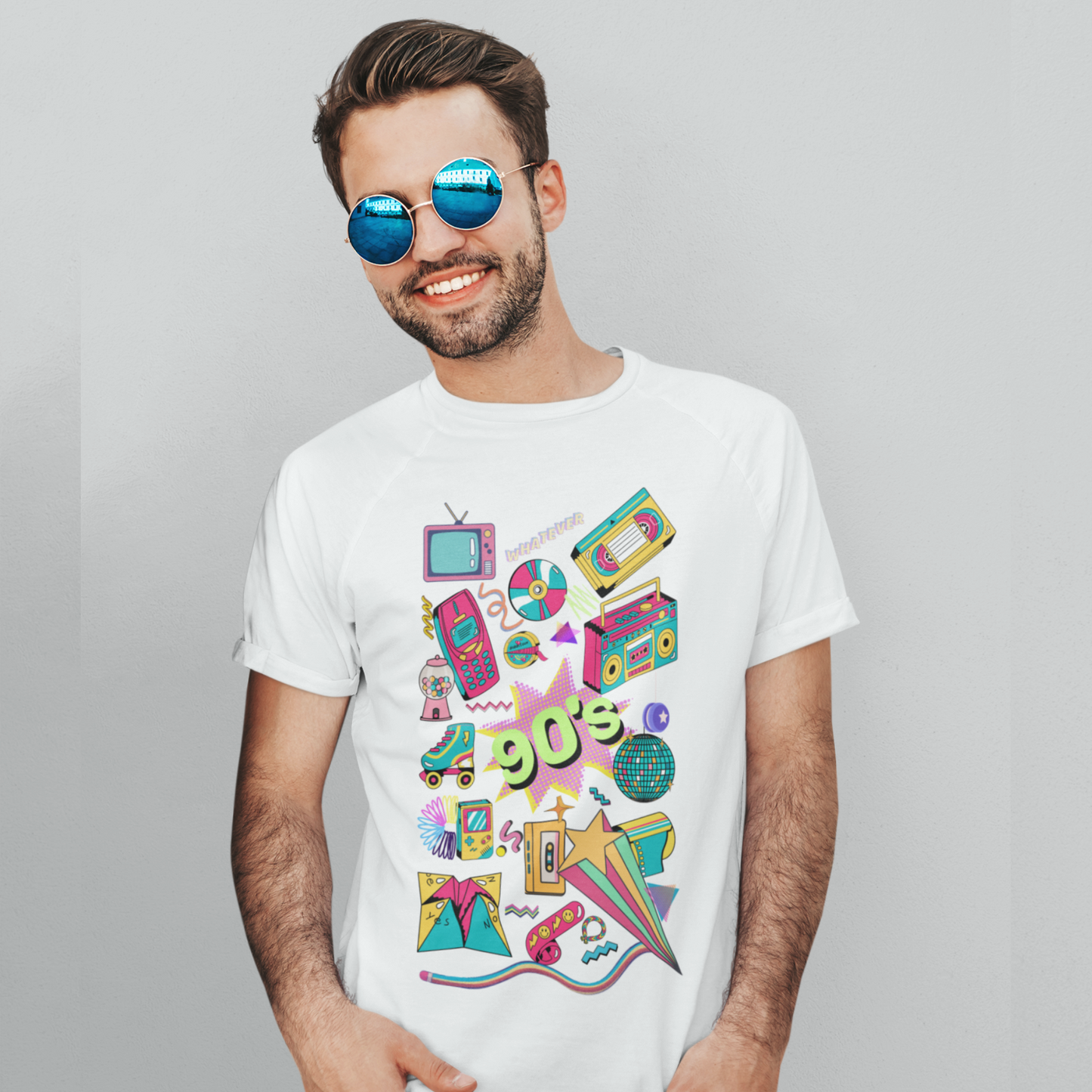 90s Vibe | Premium Unisex Half Sleeve T-shirt
