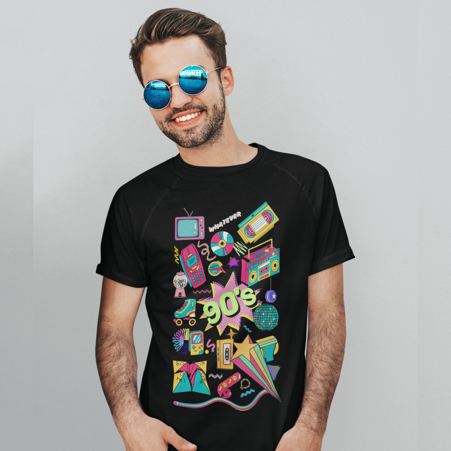 90s Vibe | Premium Unisex Half Sleeve T-shirt
