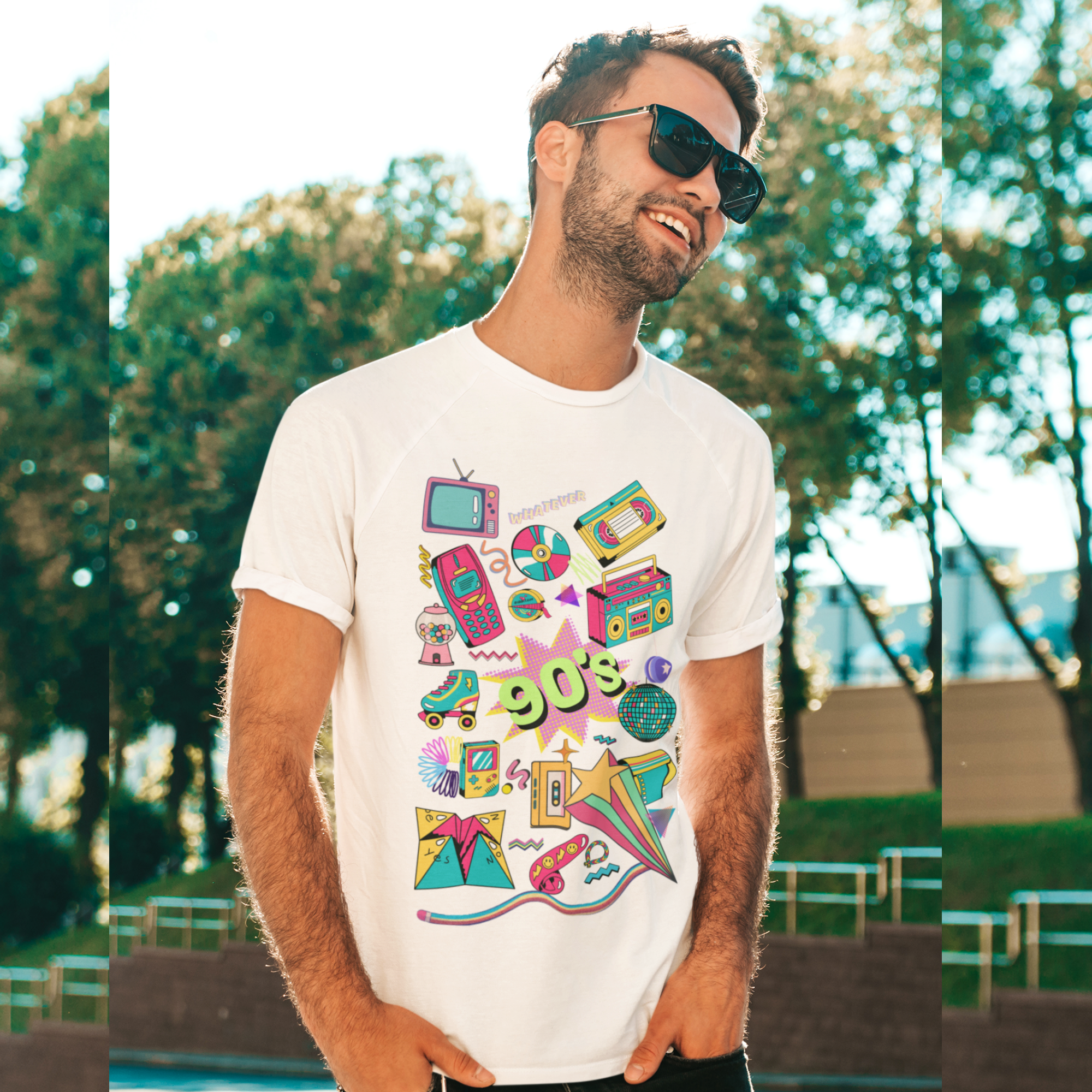 90s Vibe | Premium Unisex Half Sleeve T-shirt