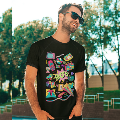 90s Vibe | Premium Unisex Half Sleeve T-shirt