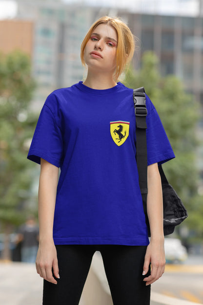 Ferrari | Super Cars | Dropped Sleeve Unisex Tee