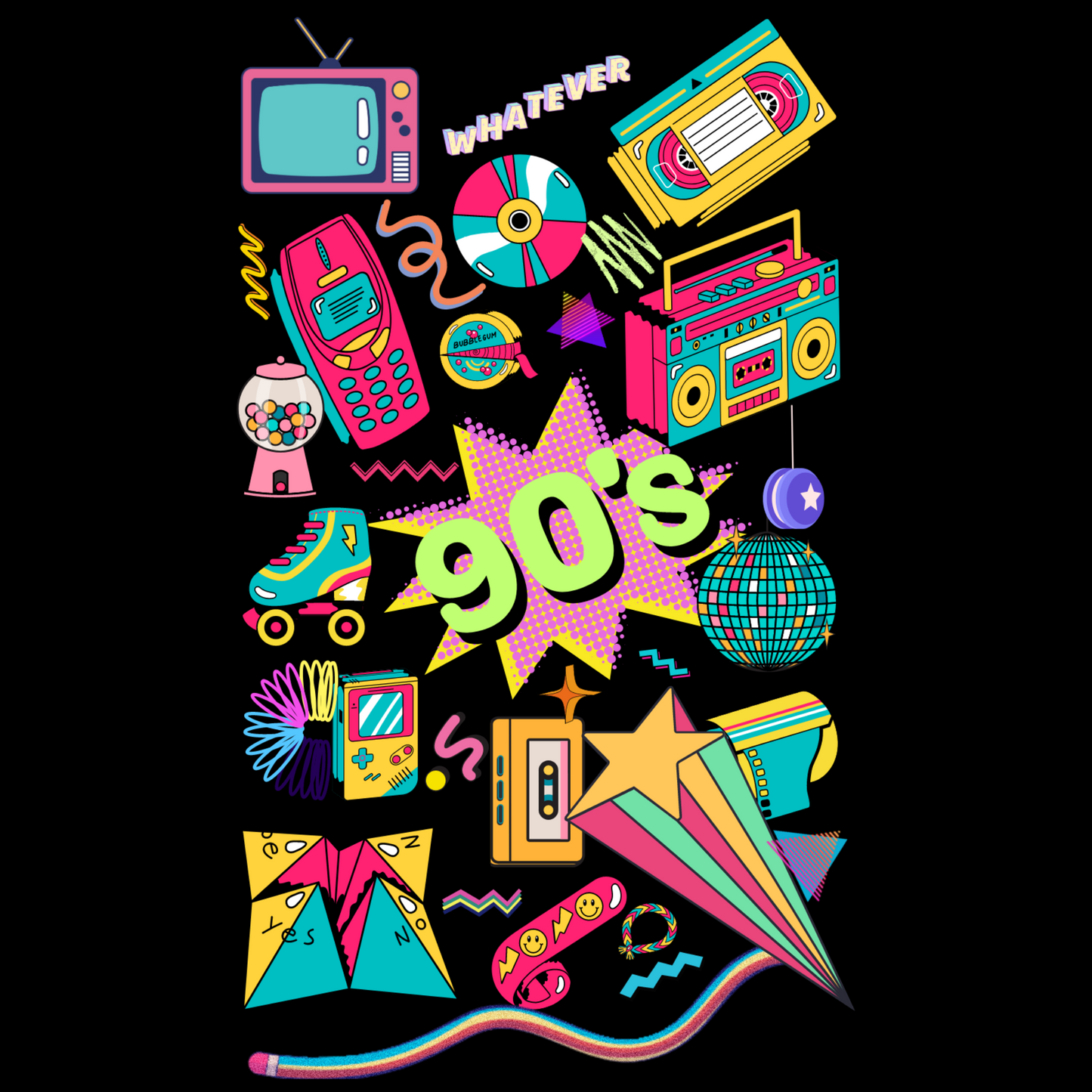 90s Vibe | Premium Unisex Half Sleeve T-shirt