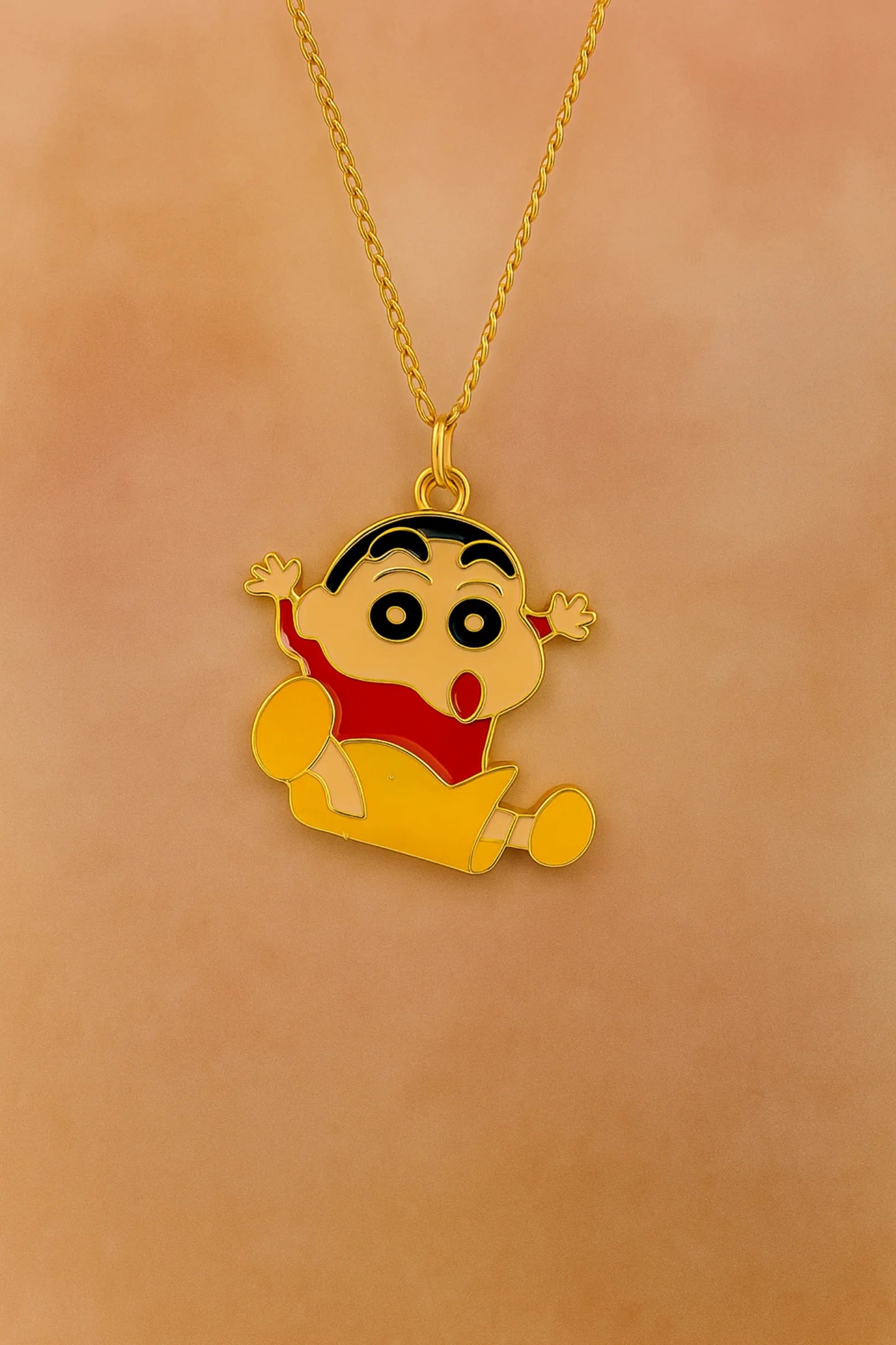 Hurray | Shinchan | Anti-Tarnish Golden Chain