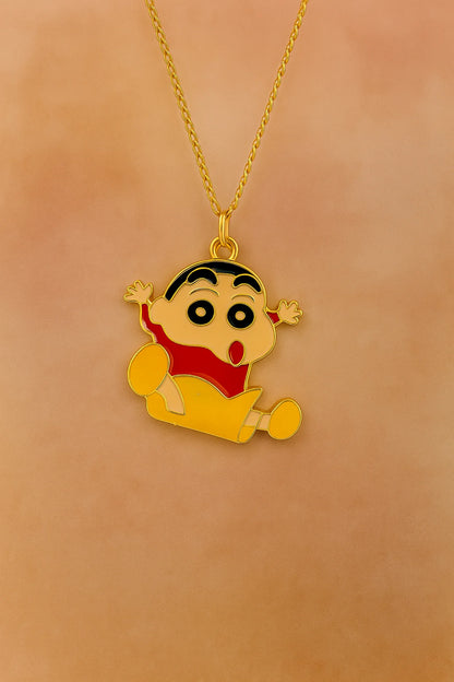 Hurray | Shinchan | Anti-Tarnish Golden Chain