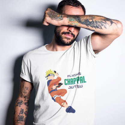 Flying chapal Jutsu Half Sleeve T-Shirt | BrokeMemers