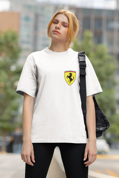 Ferrari | Super Cars | Dropped Sleeve Unisex Tee
