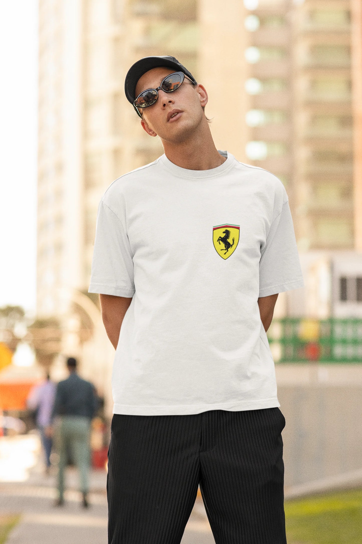 Ferrari | Super Cars | Dropped Sleeve Unisex Tee