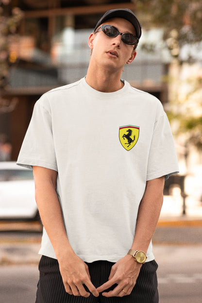 Ferrari | Super Cars | Dropped Sleeve Unisex Tee