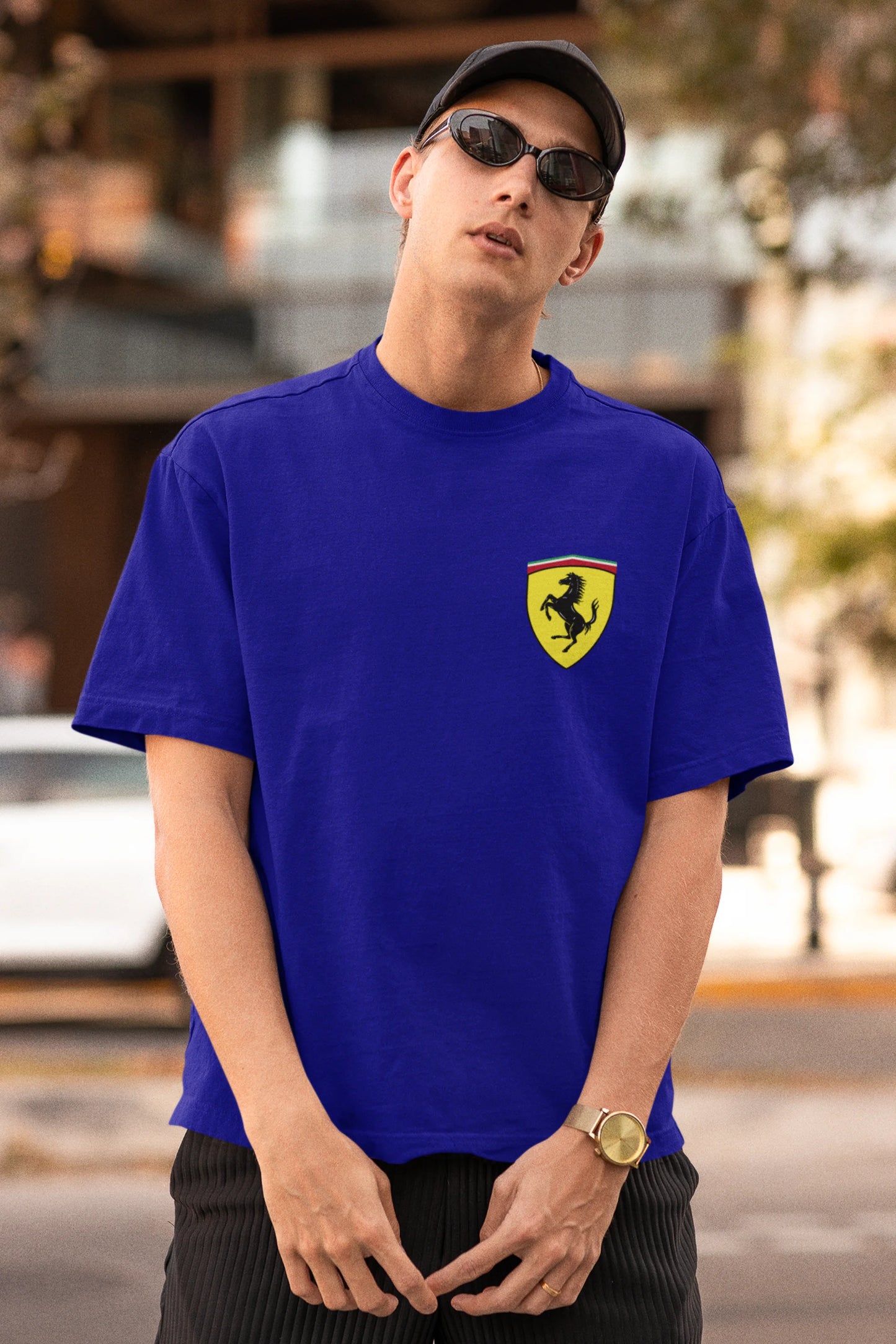 Ferrari | Super Cars | Dropped Sleeve Unisex Tee
