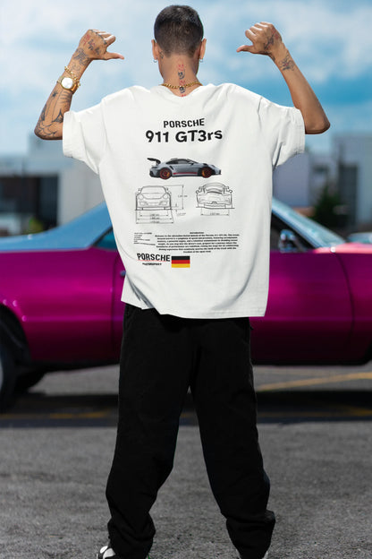Porsche 911 | Super Cars | Dropped Sleeve Unisex Tee