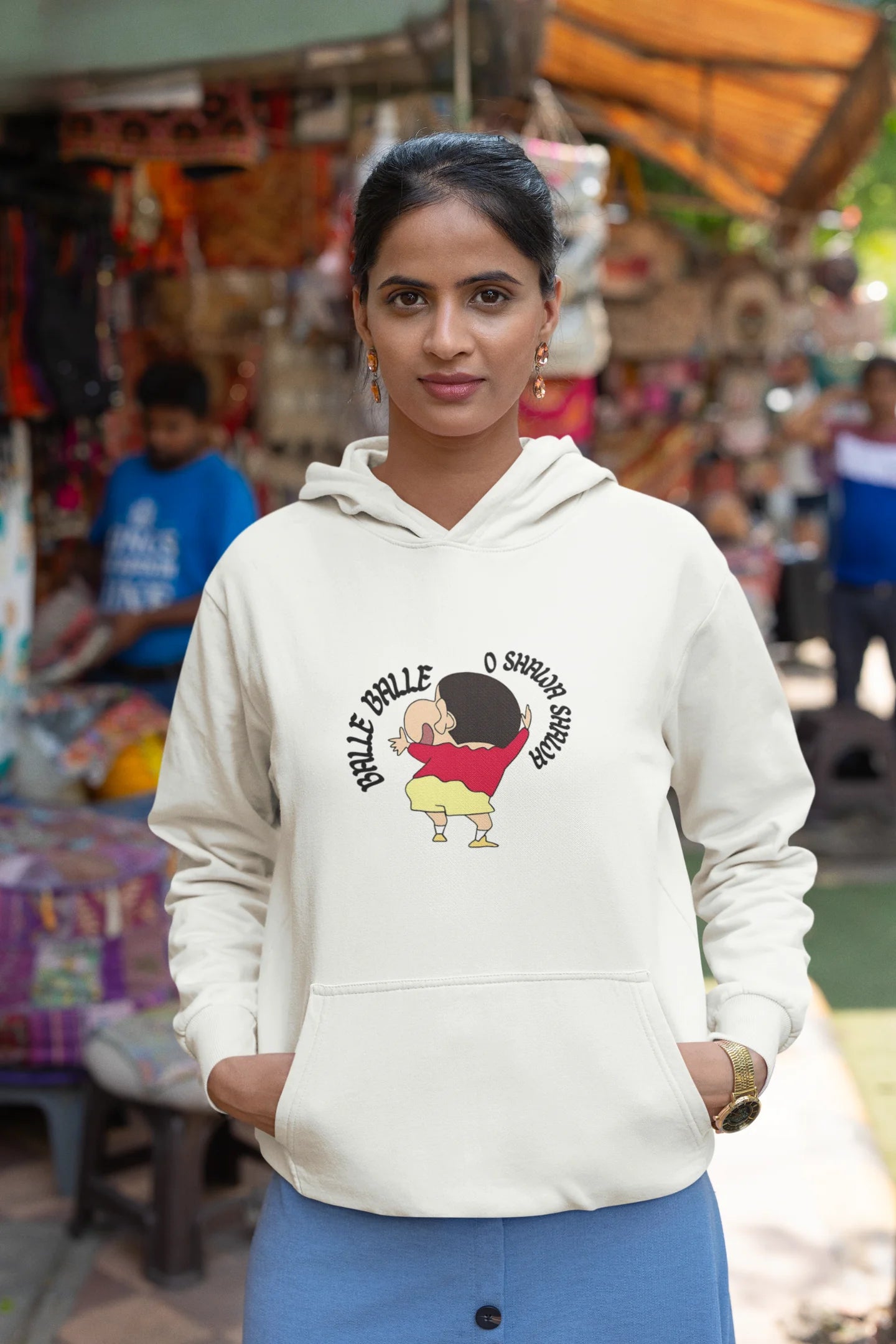 Balle Balle | Shinchan | Premium Unisex Winter Hoodie