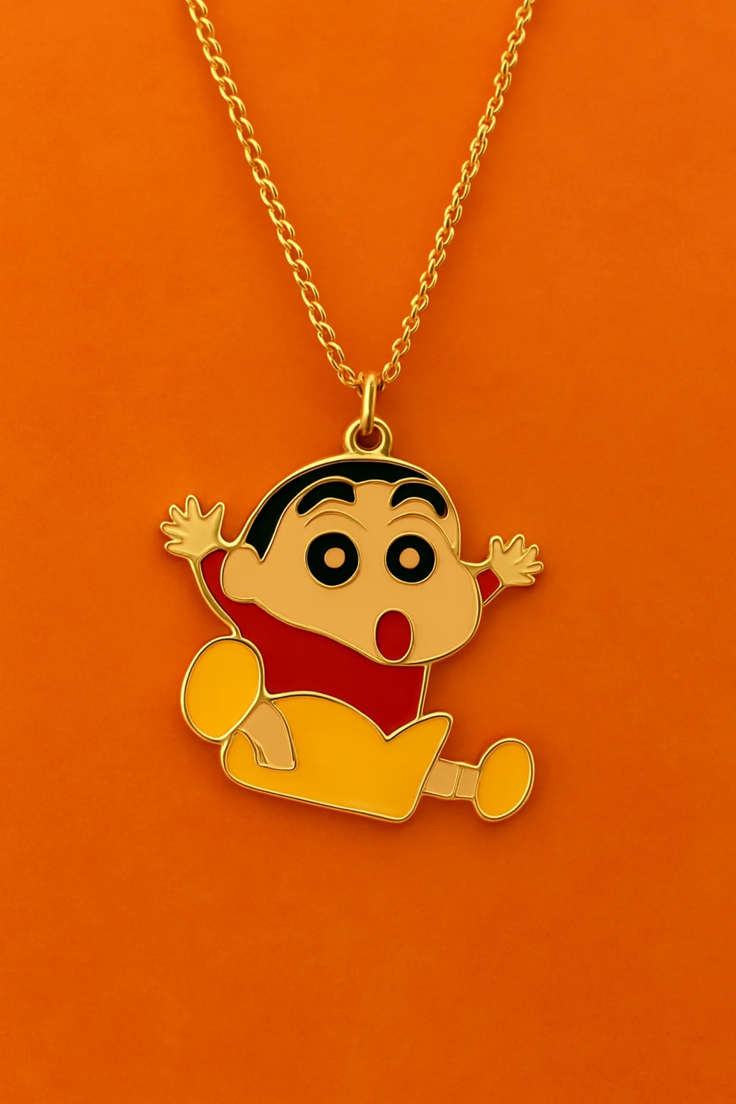 Hurray | Shinchan | Anti-Tarnish Golden Chain