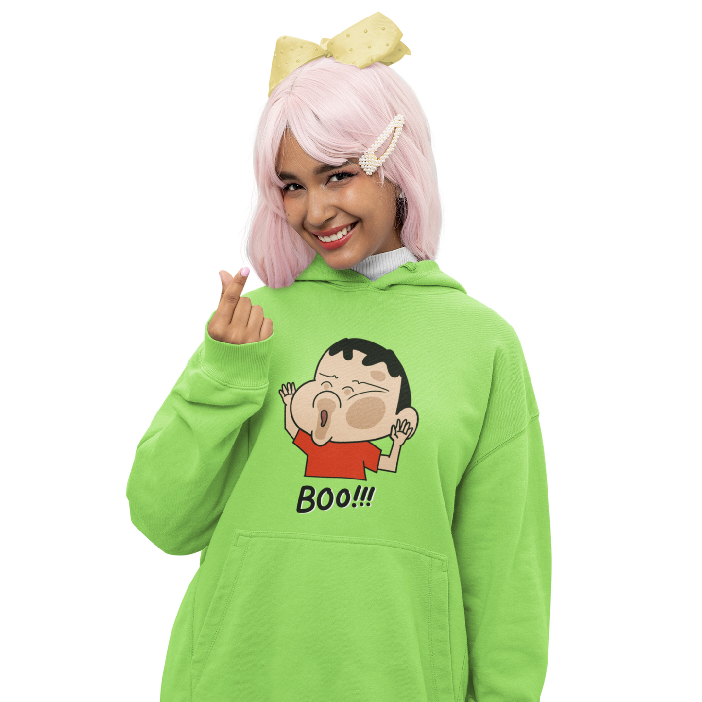 Boo Shinchan | Premium Unisex Winter Hoodie