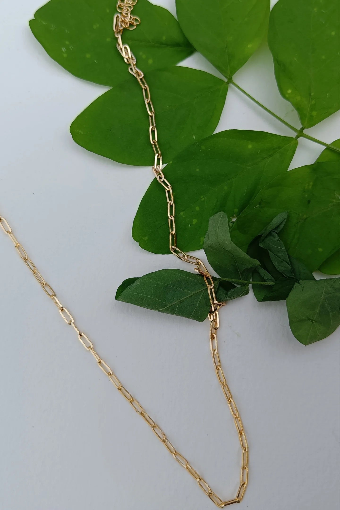 Fifth image of a golden chain.