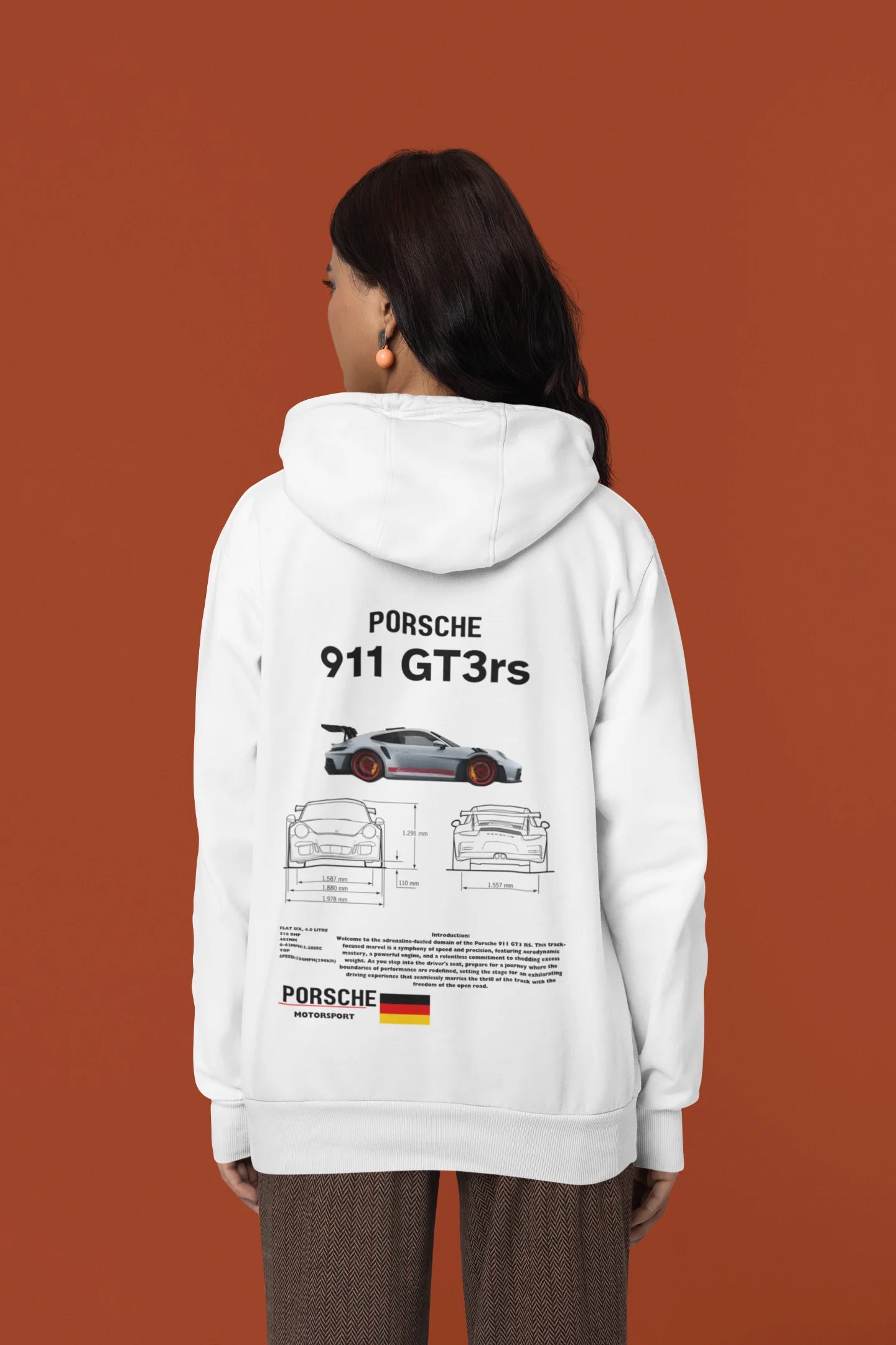 Porsche 911 | Supercar | Premium Unisex Winter Hoodie