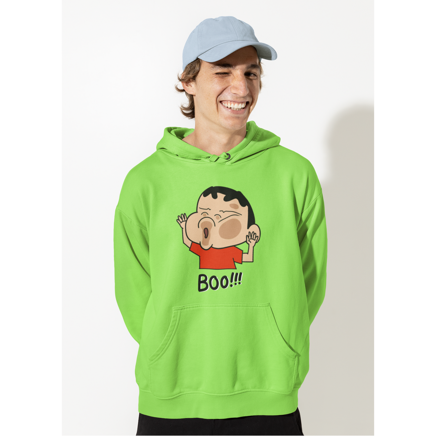 Boo Shinchan | Premium Unisex Winter Hoodie