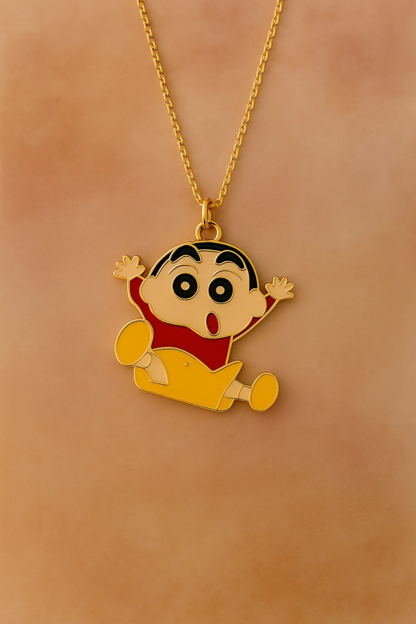 Hurray | Shinchan | Anti-Tarnish Golden Chain