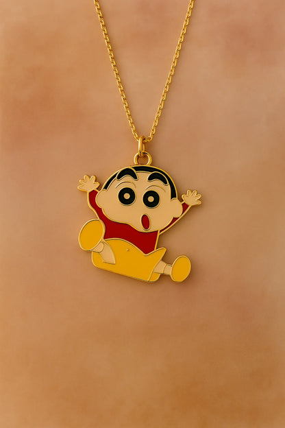 Hurray | Shinchan | Anti-Tarnish Golden Chain