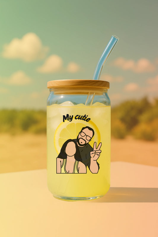 Customised Tumbler | Customised Tumbler with your photo turned into Line-Art/Illustration | Perfect Gift for loved ones
