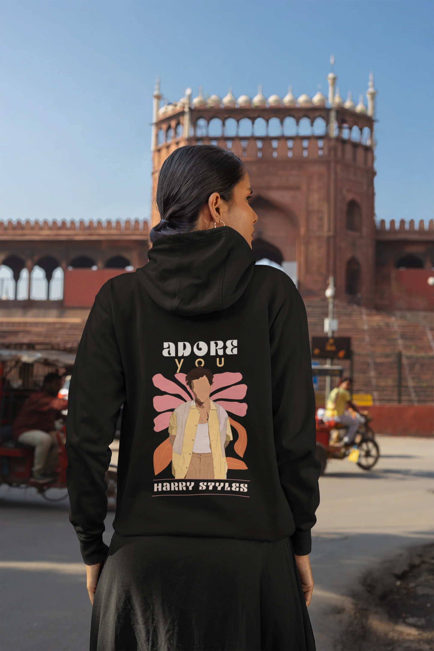 Adore you | Harry Styles- Back Print | Premium Unisex Winter Hoodie