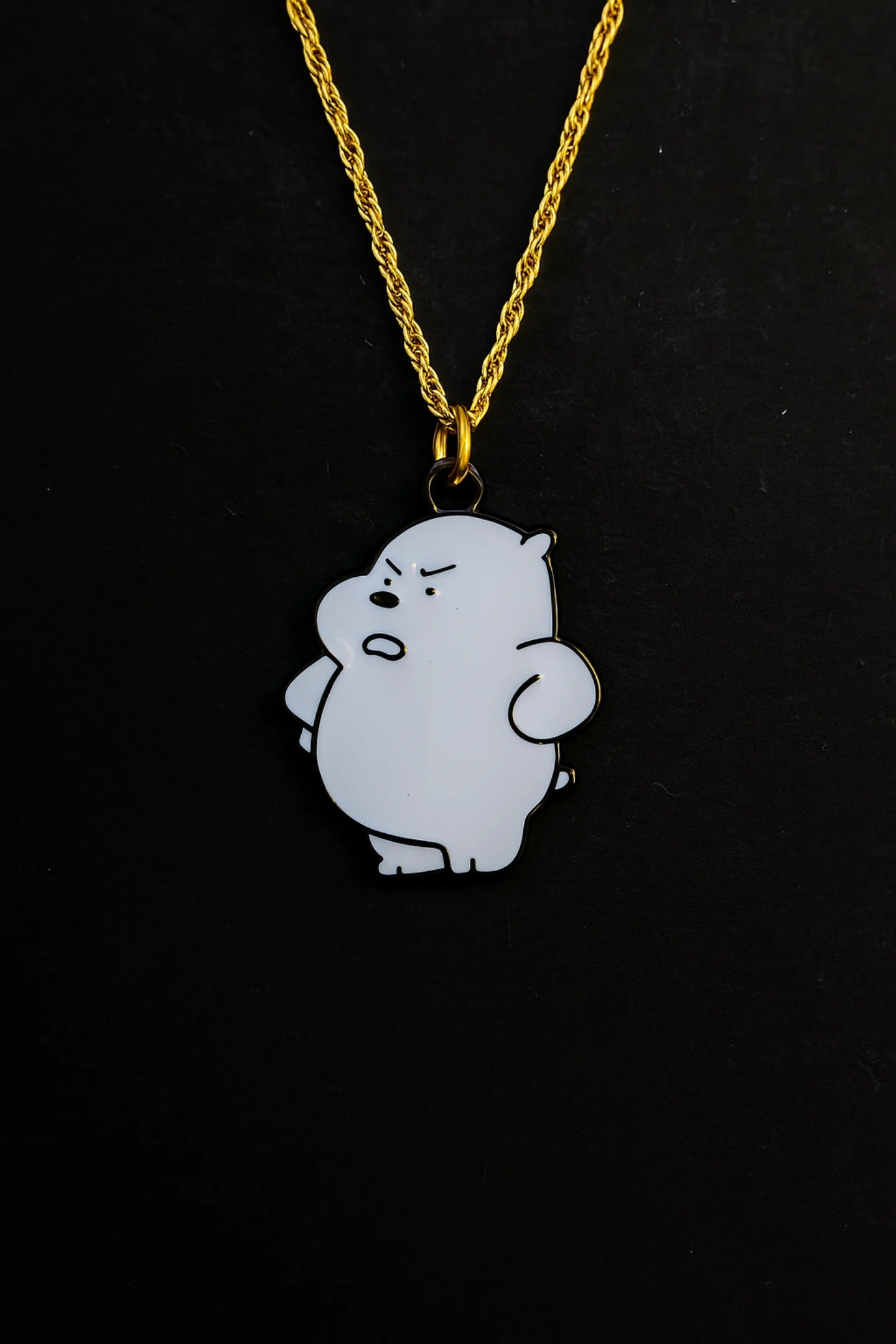 Ice Bear | Aesthetic | Anti-Tarnish Golden Chain