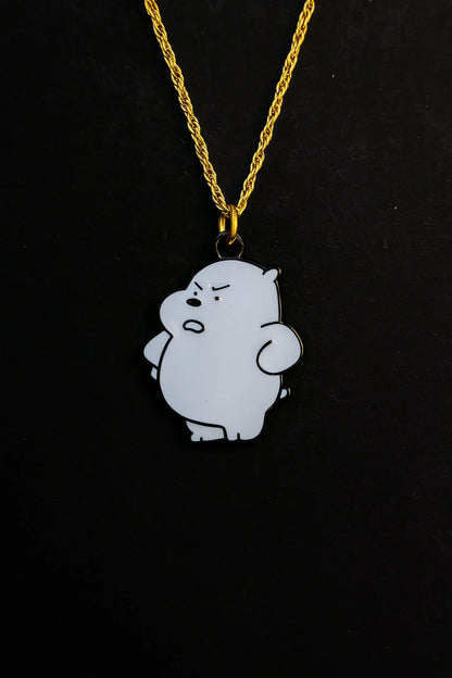 Ice Bear | Aesthetic | Anti-Tarnish Golden Chain