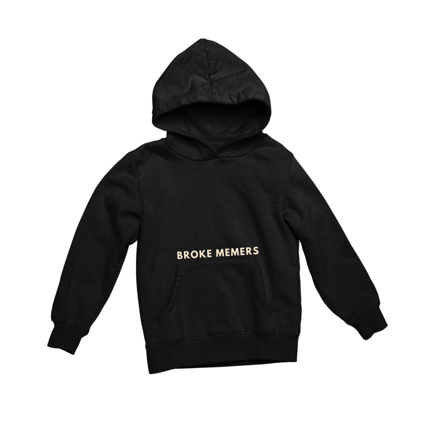 Front view of a black hoodie with a Disney design featuring a muscular duck and the text "The Honk."