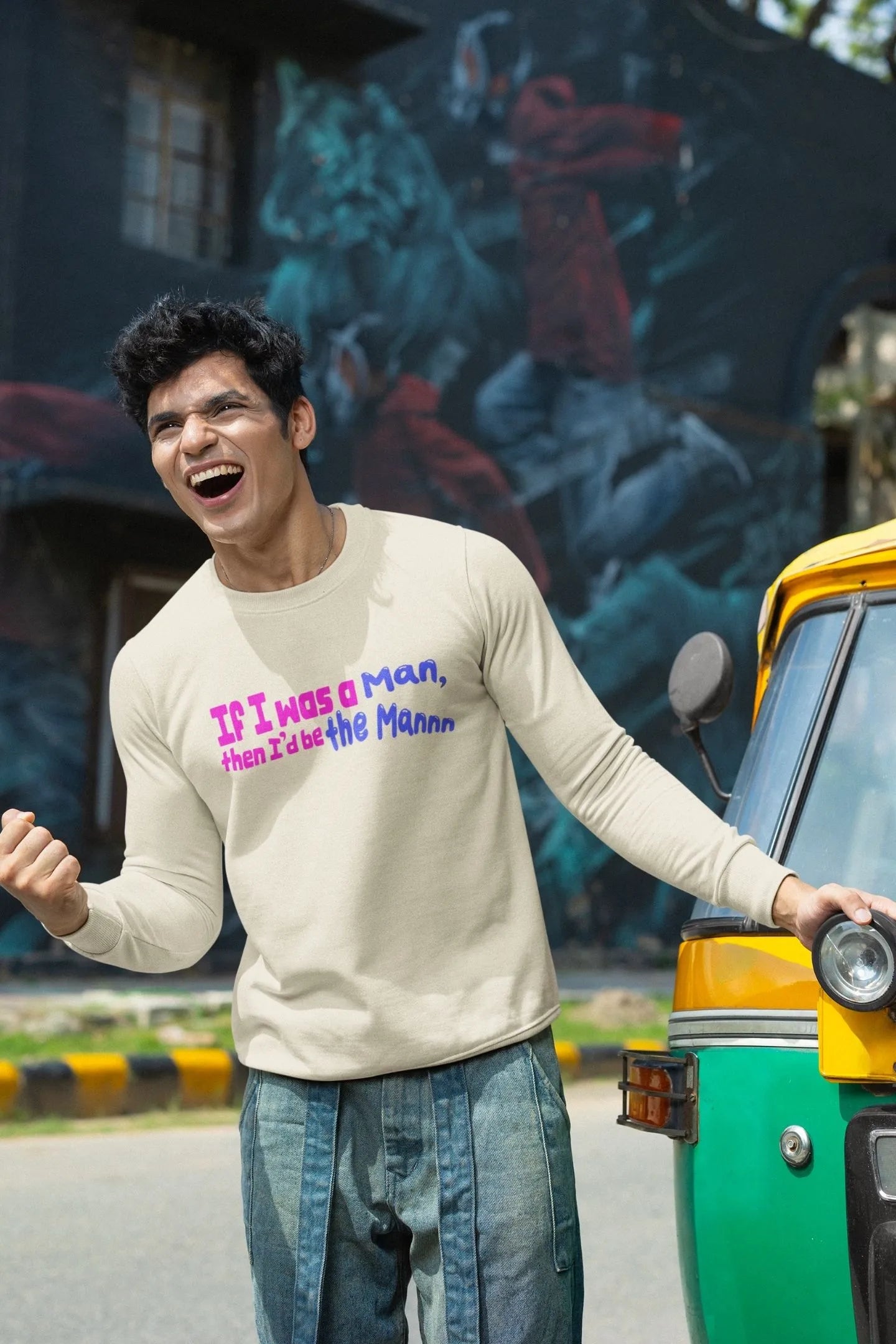 I'd be the man | Taylor Swift | Unisex Sweatshirt
