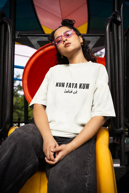 Kun Faya | Filmy | Dropped Sleeve Unisex Tee