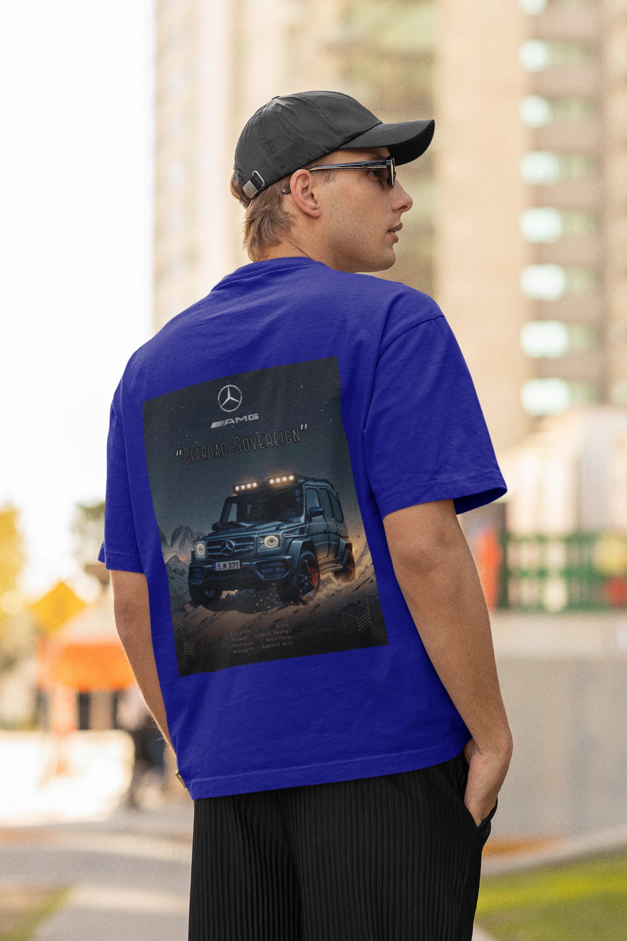 Mercedes G63 AMG | Super Cars | Premium Oversized Half Sleeve Unisex T-Shirt