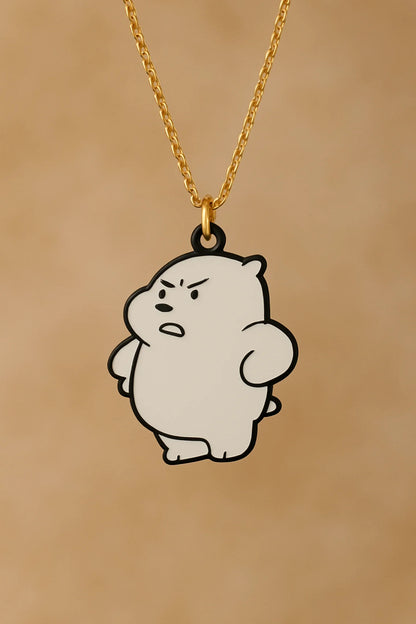 Ice Bear | Aesthetic | Anti-Tarnish Golden Chain