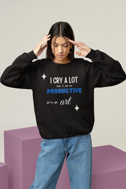 I'm so productive | T.S. | Unisex Sweatshirt