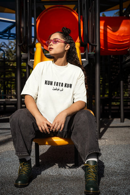 Kun Faya | Filmy | Dropped Sleeve Unisex Tee