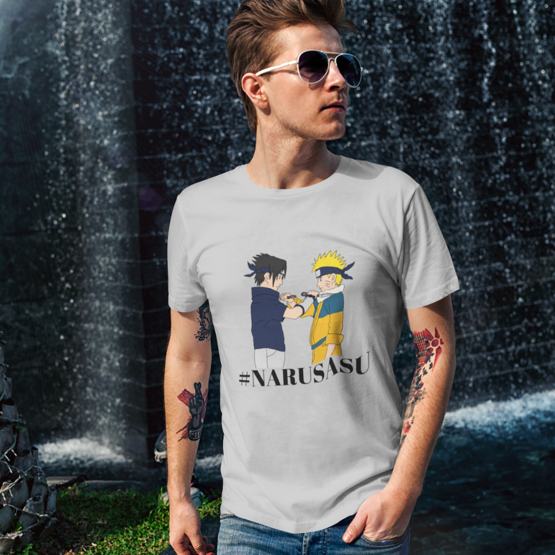 Narusasu | Premium Half Sleeve Unisex T-Shirt – Broke Memers